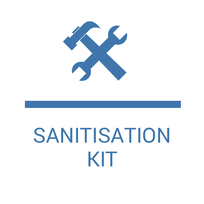 Bottled Water Cooler Sanitisation Kit Shop Maintenance Kits