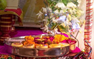 Indian Waterways Choked with Flowers and Idol Debris from Hindu Festival