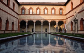sforzesco-castle-water